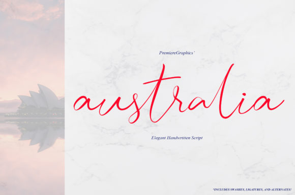 Australia Script Font Review: Elegant Handwritten Design for Creative Projects