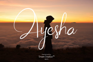 Ayesha Script: A Timeless Script Font for Editorial Design