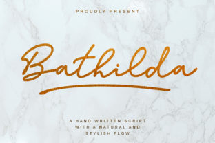 Bathilda: A Script Font That Adds Elegance to Branding Projects
