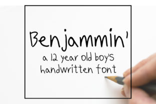 Benjammin: The Handwritten Sans Serif Font That Adds Personality to Your Brand