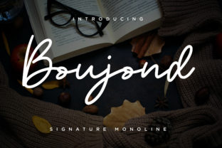 Boujond: A Script Font for Handmade Crafters and Design Enthusiasts