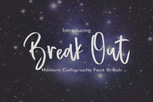 Break Out: A Script Handwritten Font That Elevates Brand Identity