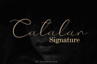 Catalan Signature: A Font for Elegant Expression
