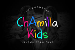 Chamilla Kids: A Font That Brings Handwritten Charm to Every Project