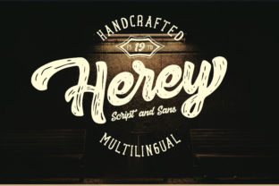 Herey Duo: A Script Handwritten Font for Standout Branding