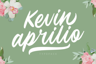 Kevin Aprilio: A Script Font That Elevates Handmade Design