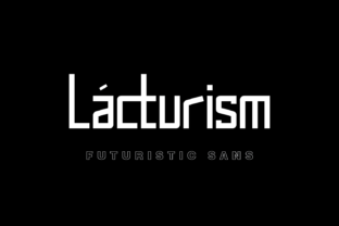 Lacturism: A Modern Sans Serif Font for Clean Web Design