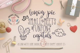 Lemon Pie Funfont Duo for Playful Branding and Creative Design