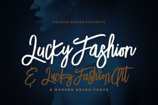 Lucky Fashion: The Script Font That Elevates Your Campaigns