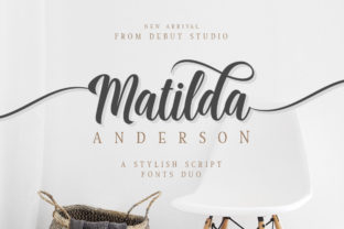 Matilda Anderson Duo: A Script Handwritten Font for Creative Crafters