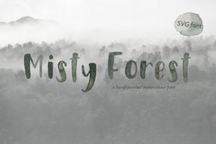 Misty Forest Font Review: A Bold Choice for Color Fonts Enthusiasts