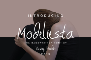 Modeliesta: The Script Handwritten Font That Elevates Your Digital Brand