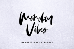 Monday Vibes: A Script Font for Editorial Elegance