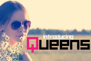 Queens Font for Small Business Branding and Design
