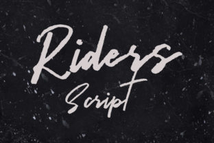 Riders: A Script Font That Adds Life to Branding Projects