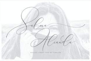 Salma Alianda: A Timeless Script Font for Handmade Creators