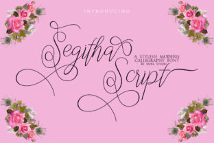 Segitha Script: A Timeless Font for Chic Branding