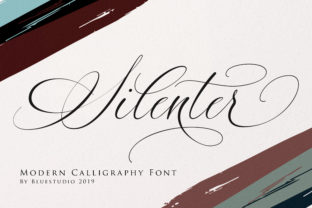 Silenter: A Script Handwritten Font for Sophisticated Web Design