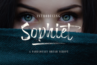 Sophiet: A Script Font with Bold Character for Editorial Design