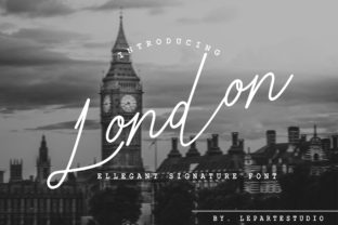 The London Font: A Script Handwritten Masterpiece for Branding and Design